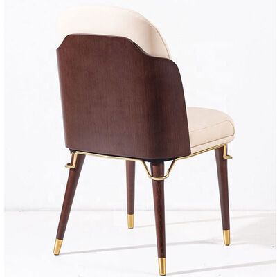 Italian Luxury Metal Frame Dining Chairs 8 Kg Glad Leather Negotiation