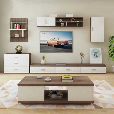 Luxury Small Wooden Center Tables Anti Scratch Office / Living Room Furniture