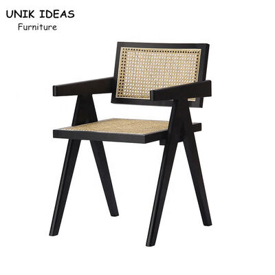 Giá tốt. Living Room Nordic Dining Chair 51*56*80CM Woven Rattan Solid Wood trực tuyến