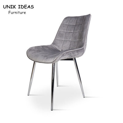 Giá tốt. Leisure Modern Nordic Dining Chairs Upholstered Home Furniture Velvet Fabric trực tuyến