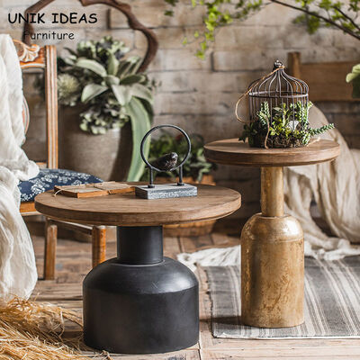 Giá tốt Antique Hand Carved Luxury Center Table 8.5kg Decorative Solid Wood Round trực tuyến