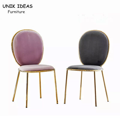 Giá tốt. Modern Fashion Pink Velvet Modern Leisure Chair For Wedding Event Dining Room trực tuyến