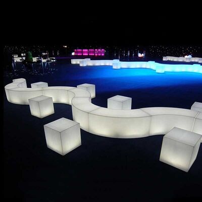 Giá tốt Luxury Fashionable Bar Bench Seating LED Night Club Glow Party Sofa trực tuyến