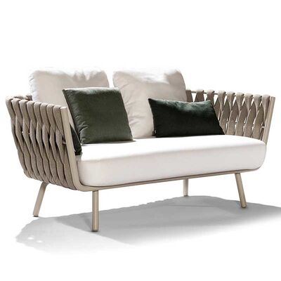 Giá tốt. Leisure Outdoor Furniture Garden Patio Aluminum Frame Rope Sofa Set trực tuyến