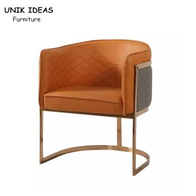 Giá tốt. Italian Postmodern Luxury Lounge Armchair Stainless Steel Leg trực tuyến