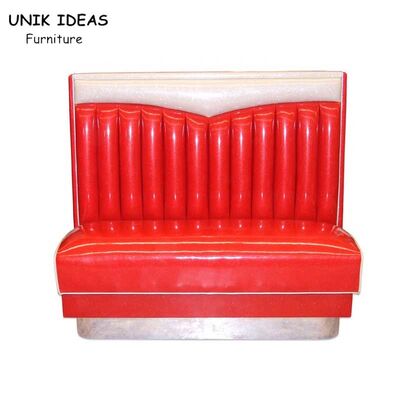 Giá tốt. American 1950s Retro Style Cafe Sofa Set Restaurant Dining Booth Anti Aging trực tuyến