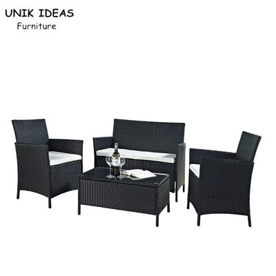 Giá tốt. 4 Pieces Rattan Wicker Furniture Set Waterproof Outdoor Garden Furniture Set trực tuyến