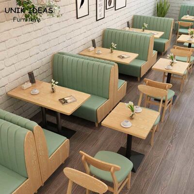 Giá tốt. Double Side High Back Commercial Cafeteria Furniture Leather Restaurant Booth Seating trực tuyến