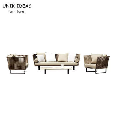 Giá tốt. Italian Style Outdoor Garden Furiture Weather Resistant Rattan Lounge Set trực tuyến