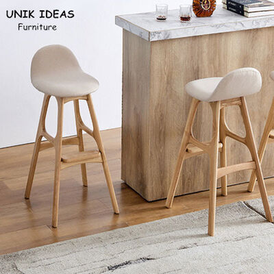 Giá tốt. White Classic Cafe Bar Stools Weight Capacity 400 Lbs Velvet Bar Chairs Japanese trực tuyến