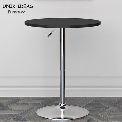 Giá tốt. 80 X 80 60 X 60 Adjustable Height Bistro Table Bar Pub MDF Round Swivel High trực tuyến