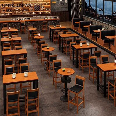 Giá tốt. Deck Outdoor Bistro Bar Tables Set Commune Industrial Style Wood trực tuyến