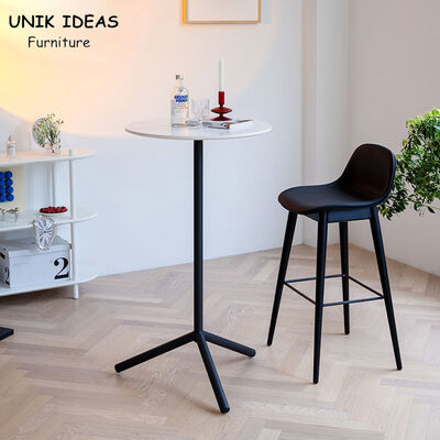 Giá tốt. Restaurant Kitchen Bistro Bar Tables 110cm High Round Modern trực tuyến