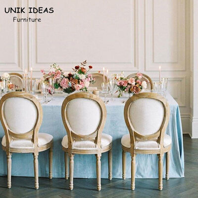 Giá tốt. Louis Banquet Dining Chair 100cm Wedding XVI Round Back Estates Garden trực tuyến