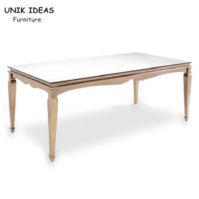 Giá tốt. 10 Foot Stainless Steel Banquet Table 2x6 2x4 Hotel Event Golden trực tuyến