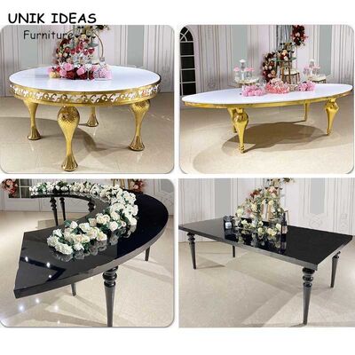 Giá tốt. 5 Foot 4 Foot Folding Banquet Table Chairs Wedding Stainless Steel trực tuyến