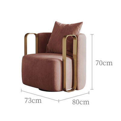 Giá tốt Leather Single Seater Armchair White Accent Apartment Villa Hotel Living Room trực tuyến