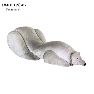 Giá tốt Cream Teddy Bear Fabric Chair Armchair Lounge Accent Living Room Italian trực tuyến