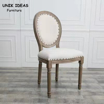 Giá tốt. vintage tufted solid wood upholstered dining chairs with mahogany legs American style 50cm trực tuyến
