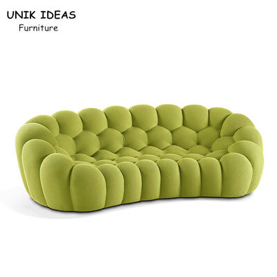 Giá tốt. 2 Seater Velvet Large Living Room Sectional Sofa Couch Green Bubble trực tuyến