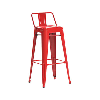Giá tốt. Colorful Retro Metal Cafe High Bar Stools For Restaurant Bar Dining trực tuyến
