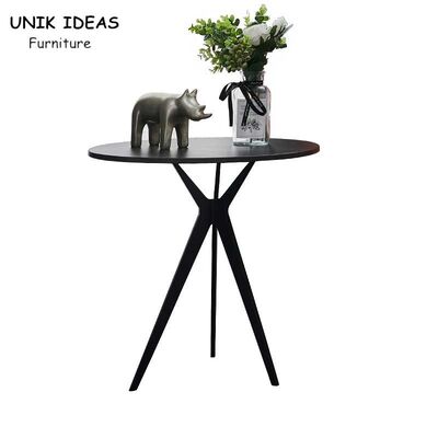 Giá tốt. Round Shape Marble Top Side Table Metal Frame For Hotel Living Room trực tuyến