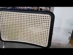 Ghế ăn có tay vịn bằng mây Nordic